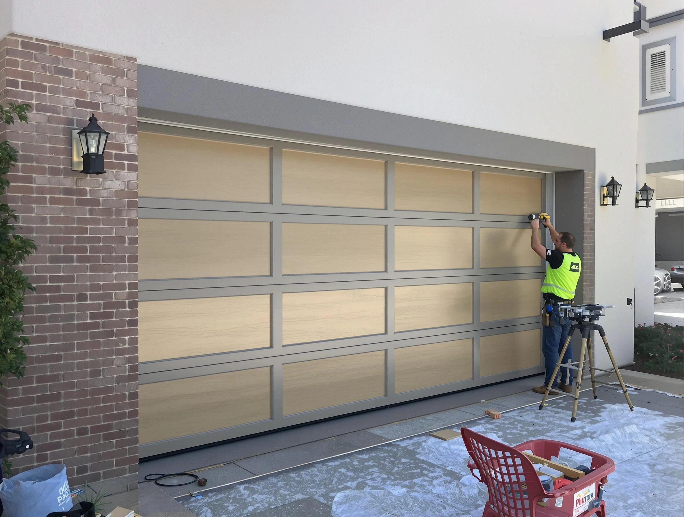 Garage door replacement service by Portsmouth Garage Door Repair in Portsmouth