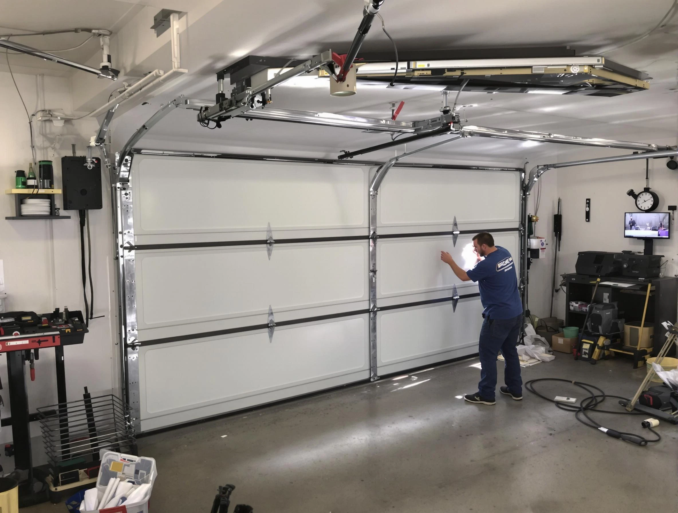 Professional garage door repair service by Portsmouth Garage Door Repair in Portsmouth